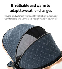 Baby Stroller is breathable 