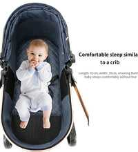 Baby Stroller with a comfortable sleep similer to a crib