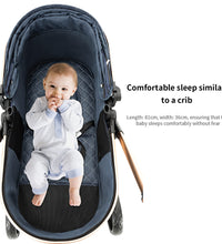 Travel System Baby Pramwith comfortable sleep similar to a crib