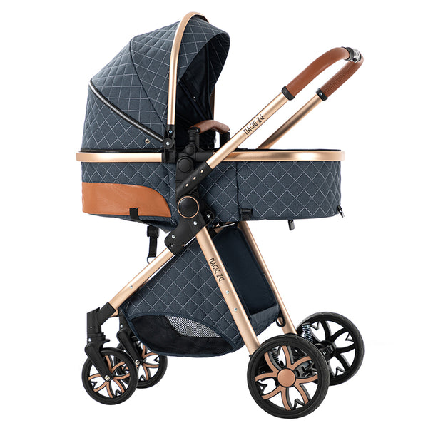 MagicZC® 2 In 1 Luxury Infant Stroller