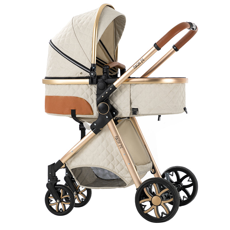 High Landscape Strollers With Adjustable Canopy For Babies & Toddlers