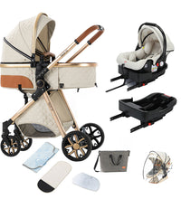 baby stroller with infant car seat and base