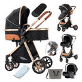 3 In 1 Baby Stroller Folding Baby Prams Travel Pushchair for Infant