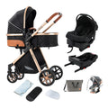 High Landscape Baby Stroller With Infant Car Seat And IOSFIX Base