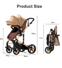 Travel Strollers 2 In 1 size