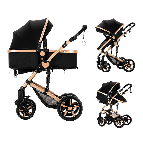 Magic ZC Convertible Strollers With Reversible Bassinet for 0 to 3-Year-Old Babies