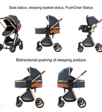 Multifunctional Baby Stroller for Babies and Toddlers