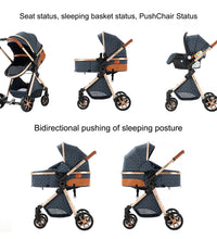 Baby Stroller with different modes