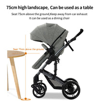 Stroller seat with 75cm height