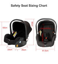 safety seat size