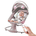 Electric Baby Rocking Chair with Swing and Remote Control Baby Cradle