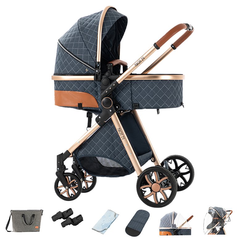 jackson chourio baby stroller High Landscape Strollers With Adjustable Canopy For Babies & Toddlers
