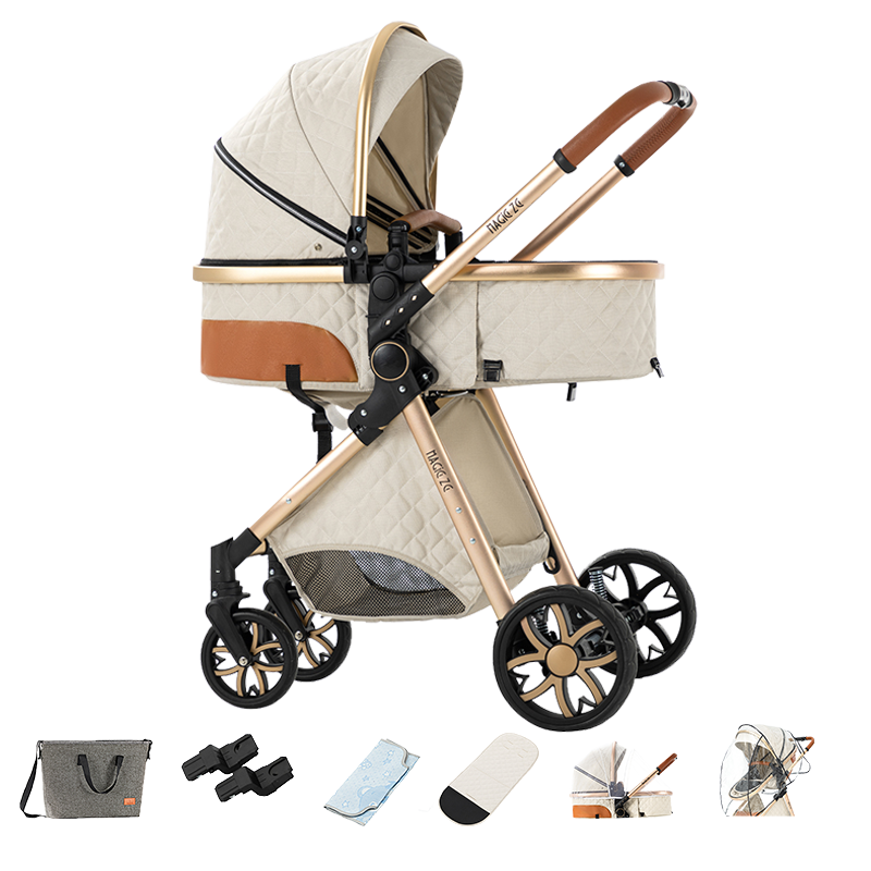 jackson chourio baby stroller High Landscape Strollers With Adjustable Canopy For Babies & Toddlers