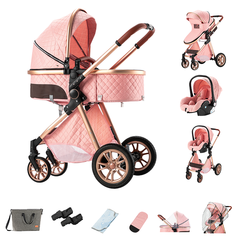 stroller 3 in 1 with car seat V9 Stroller(car seat include)