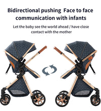 Baby Stroller with bidirectional pushing